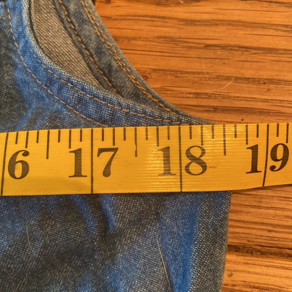 *3 for $30* Desert West Jean jacket vest, NWT - Picture 5 of 6